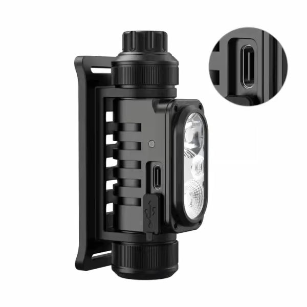 Wurkkos HD16 2500 Lumen 297m Throw Rechargeable Headlamp with 18650 Battery