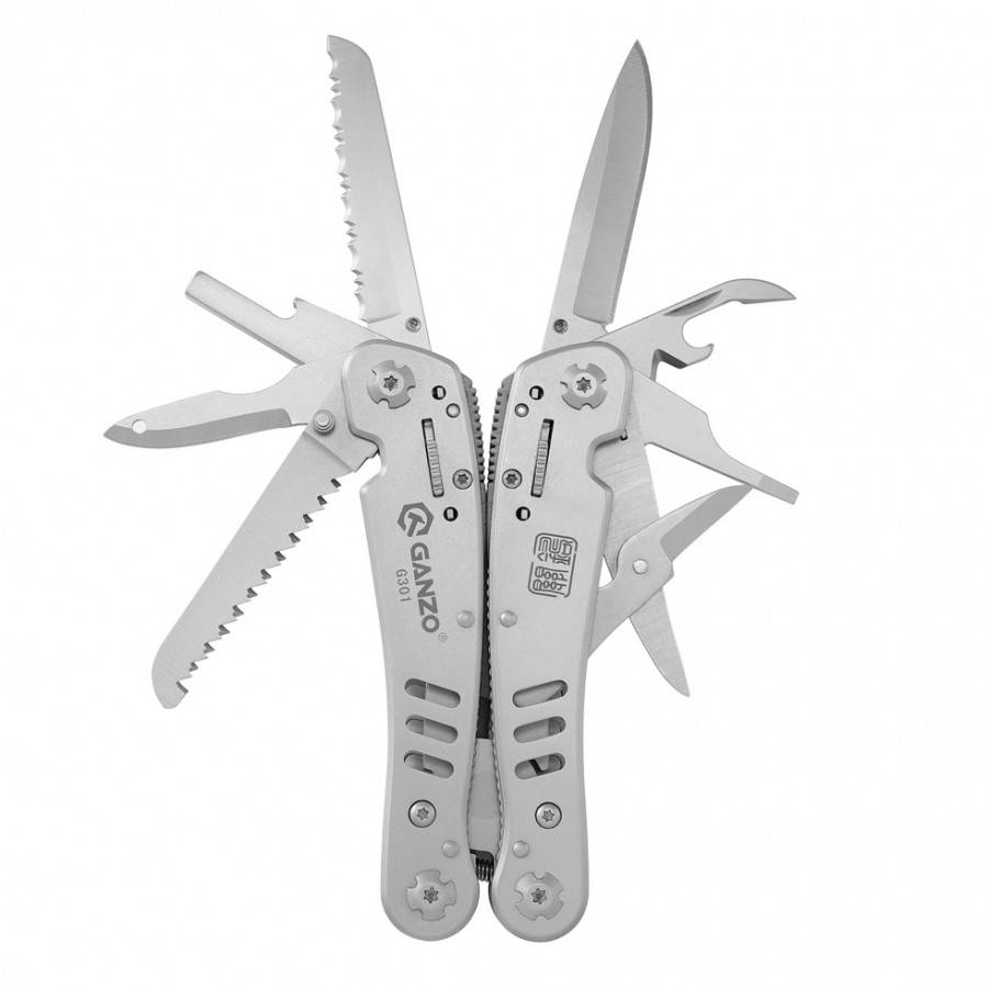 Ganzo G301 440C MultiTool 26-in-1 105mm for Outdoor Use