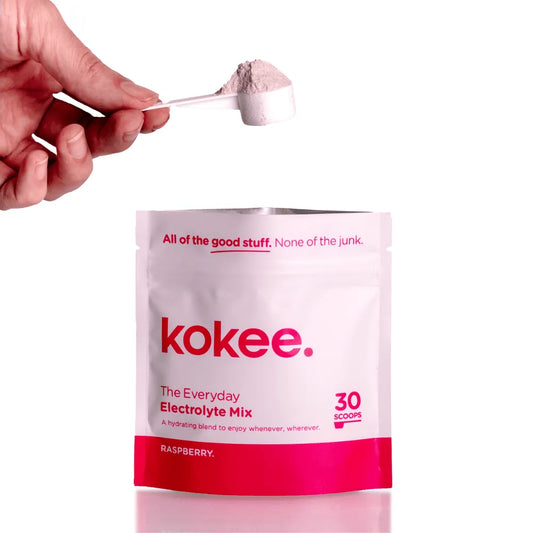 Kokee The Everyday Electrolyte Mix | 30 Scoops - Raspberry Flavour