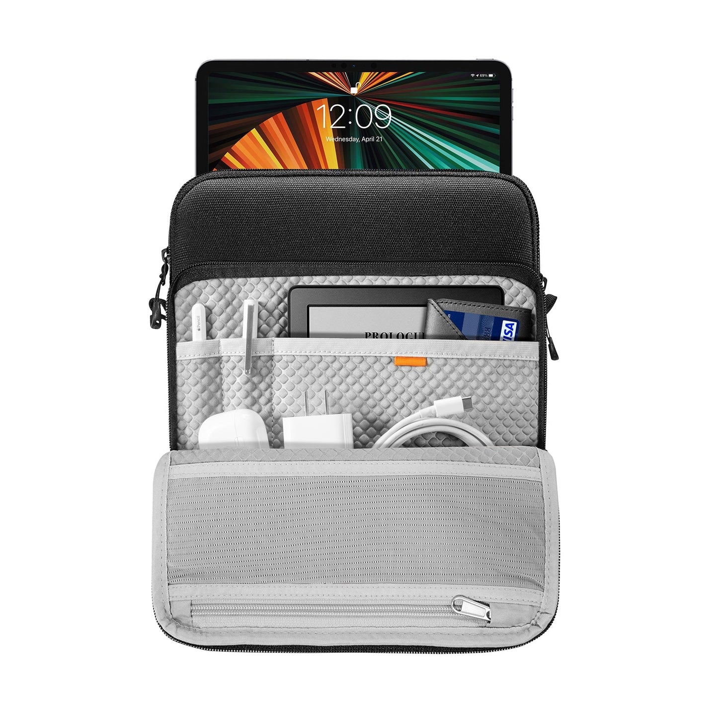 DefenderACE-H13 (BO3) Tablet Shoulder Bag For 10.9-inch/11-inch iPads