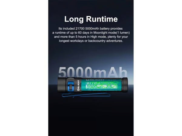 Olight Baton 3 Pro Max 2500 lm 145m Rech EDC Flashlight