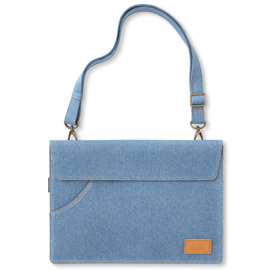 tomtoc Denim Lady Laptop Shoulder Bag 13-inch