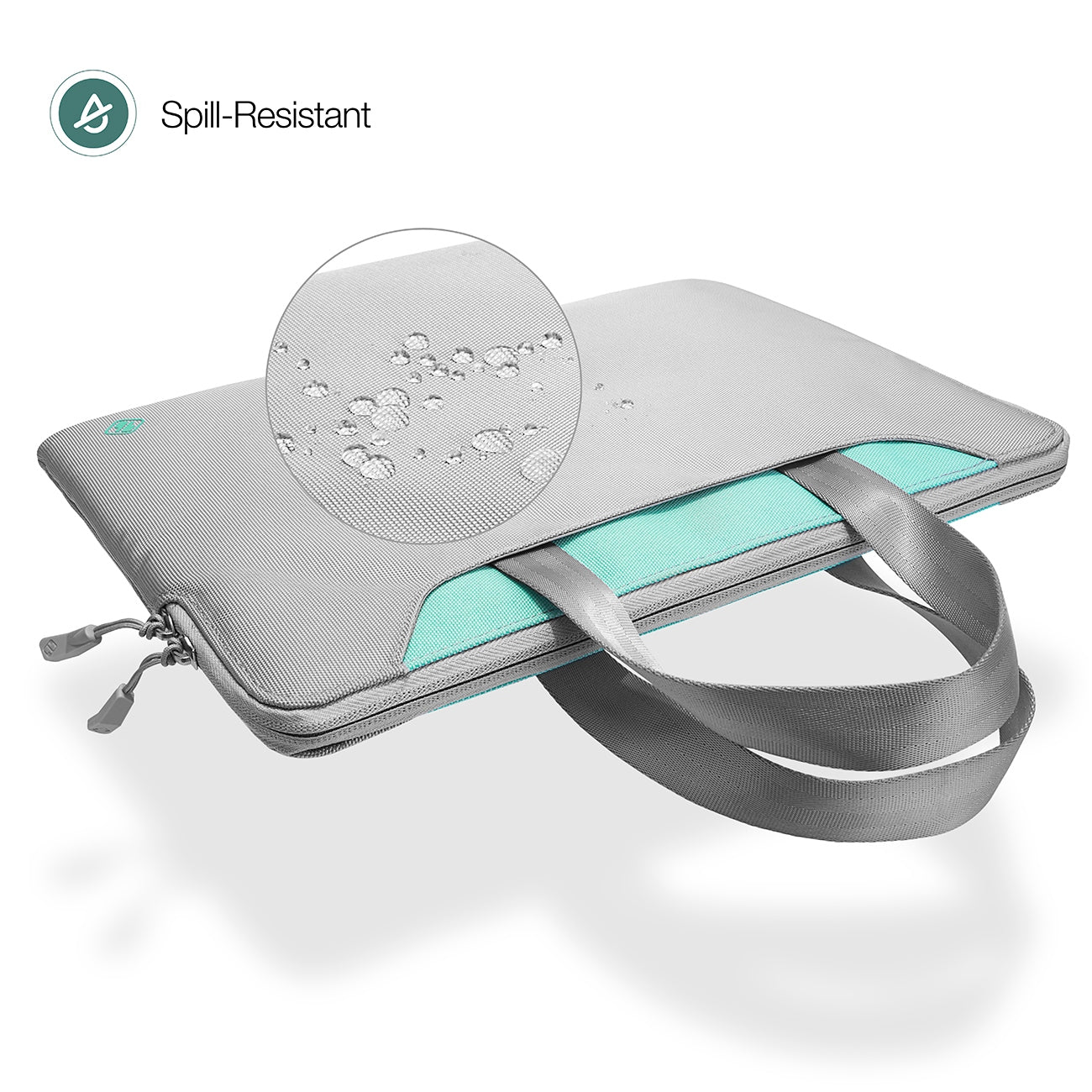 TheHer-A21 Laptop Handbag for 13.3-inch | Silver