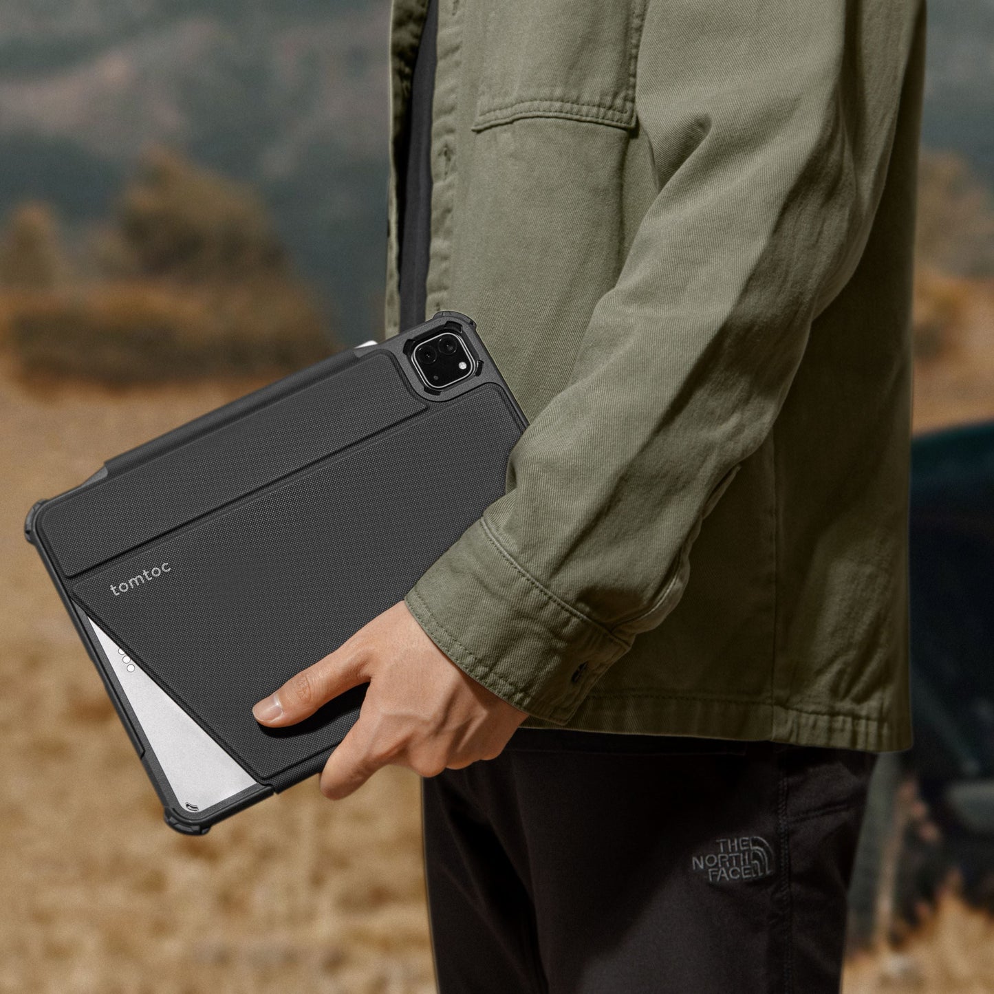 Inspire-B57 Detachable Ultra Case Leather Black 12.9-inch