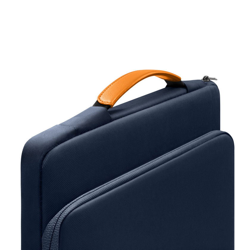 Defender-A14 Laptop Briefcase/ handbag - Navy blue 14 inch