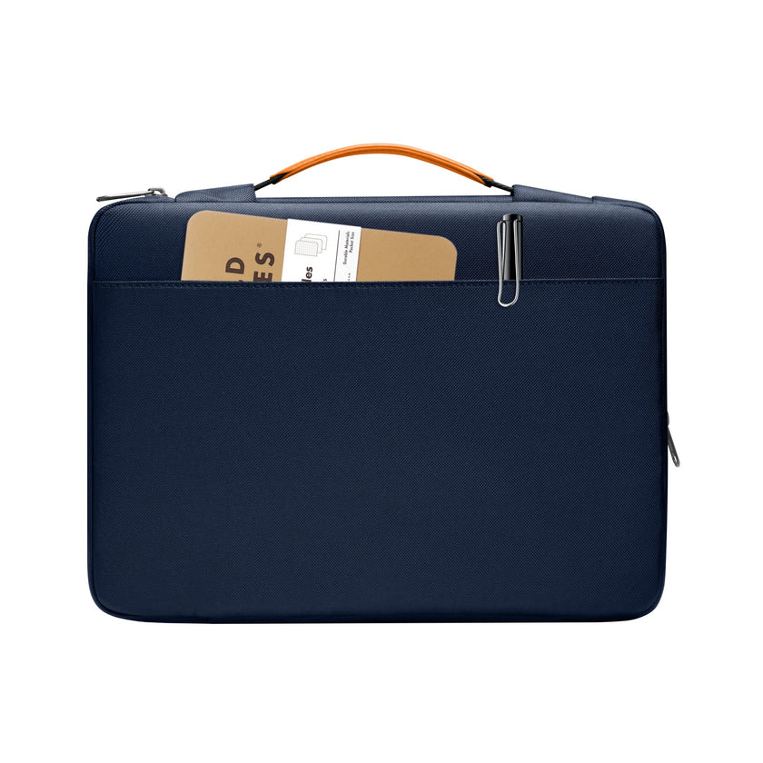 Defender-A14 Laptop Briefcase/ handbag - Navy blue 13.5 - 14 inch
