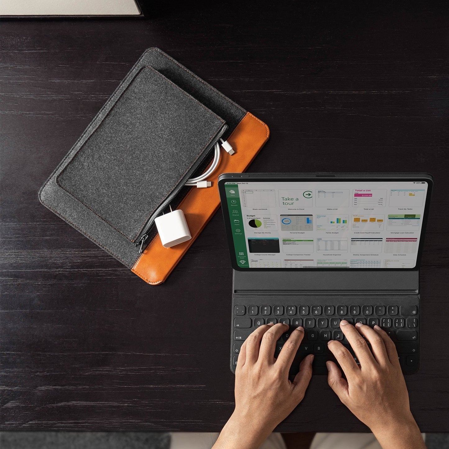 Vintage-H16 Laptop Sleeve for 12.9-inch iPad Pro