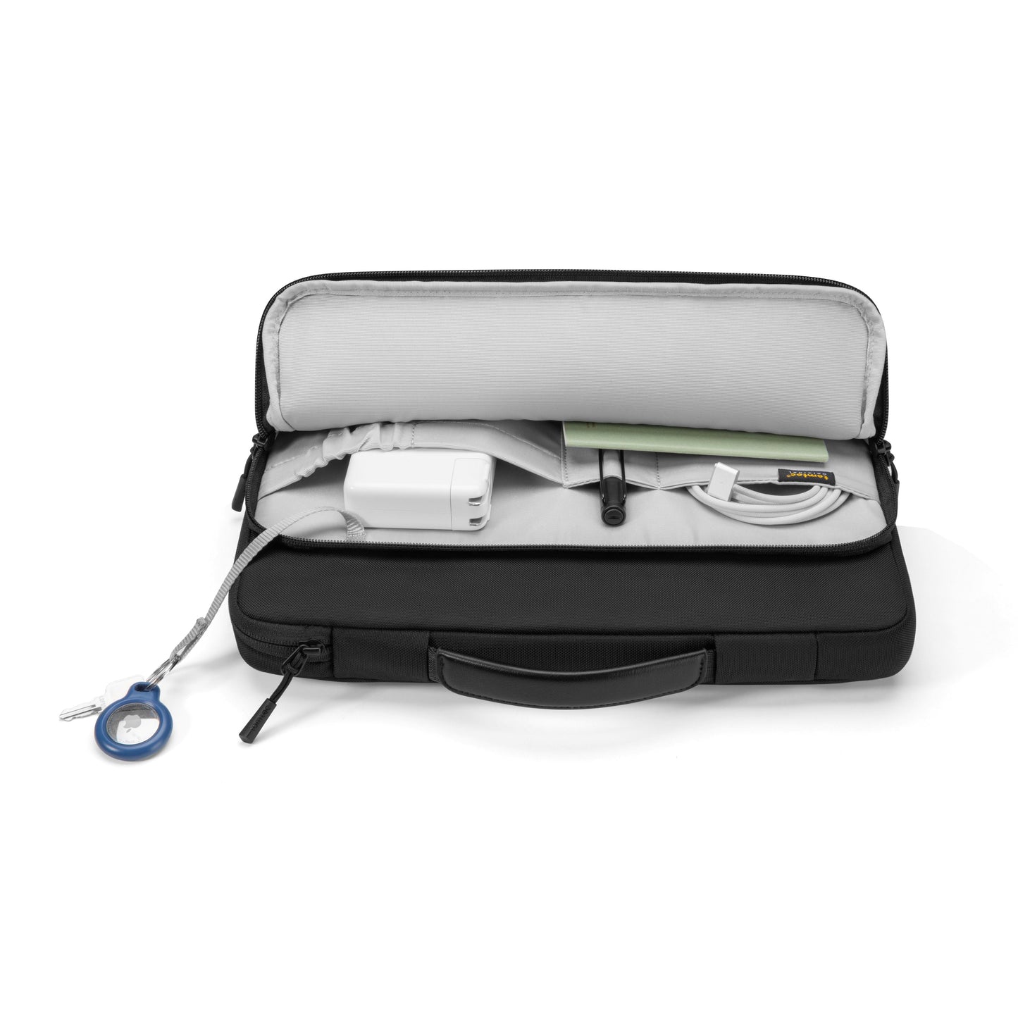 Defender-A14 Premium Laptop Briefcase / handbag - black - 14 inch