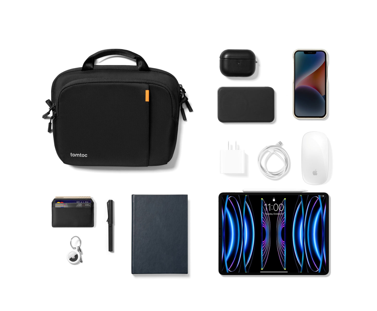 Defender-B30 Tablet Shoulder Bag Black 11 Inch
