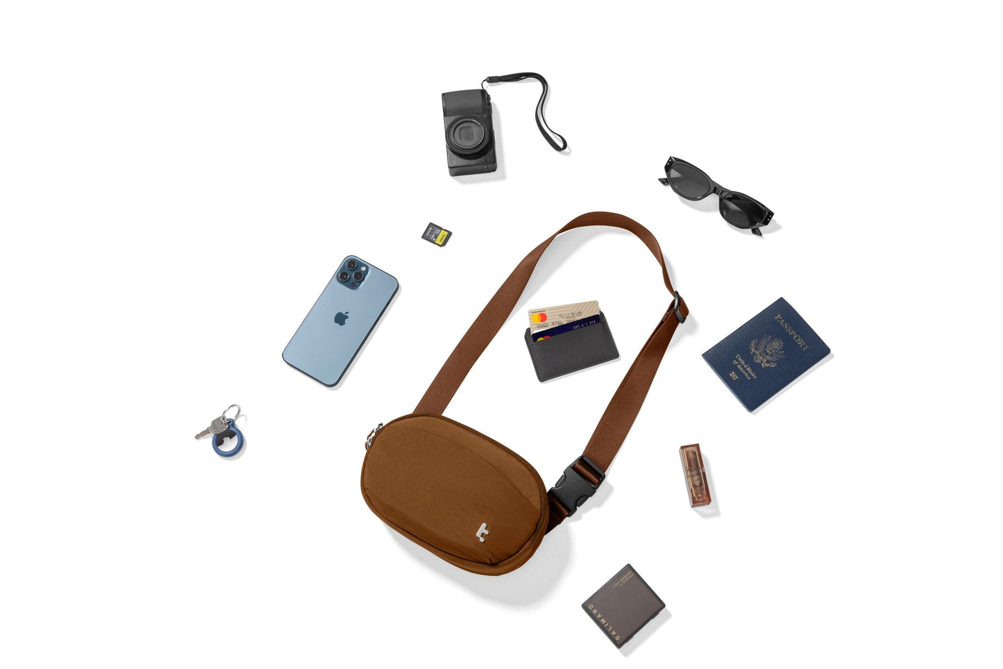 SlingBean-T32 Belt Bag 1.5L Caramel