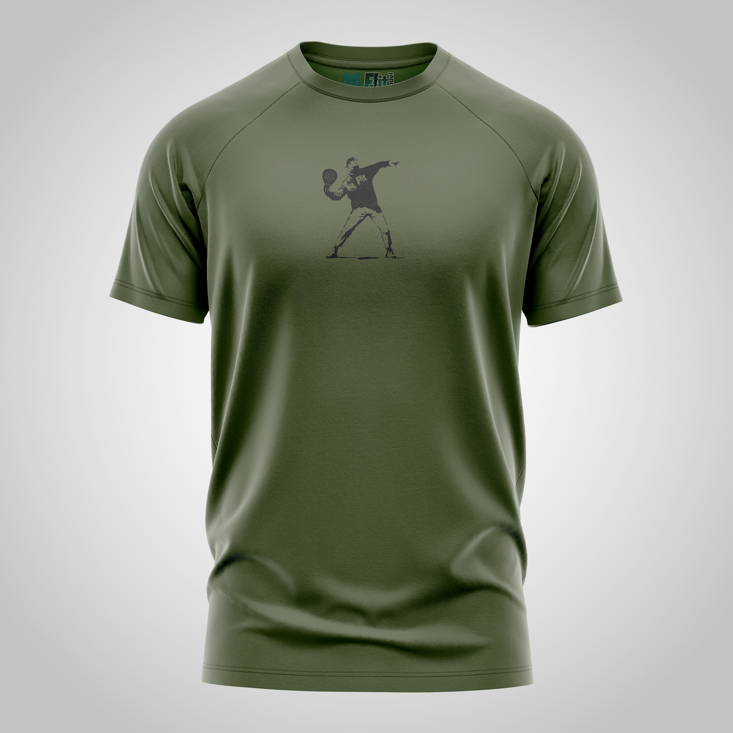 Mens two tone F-it Padel T-shirt| Active wear