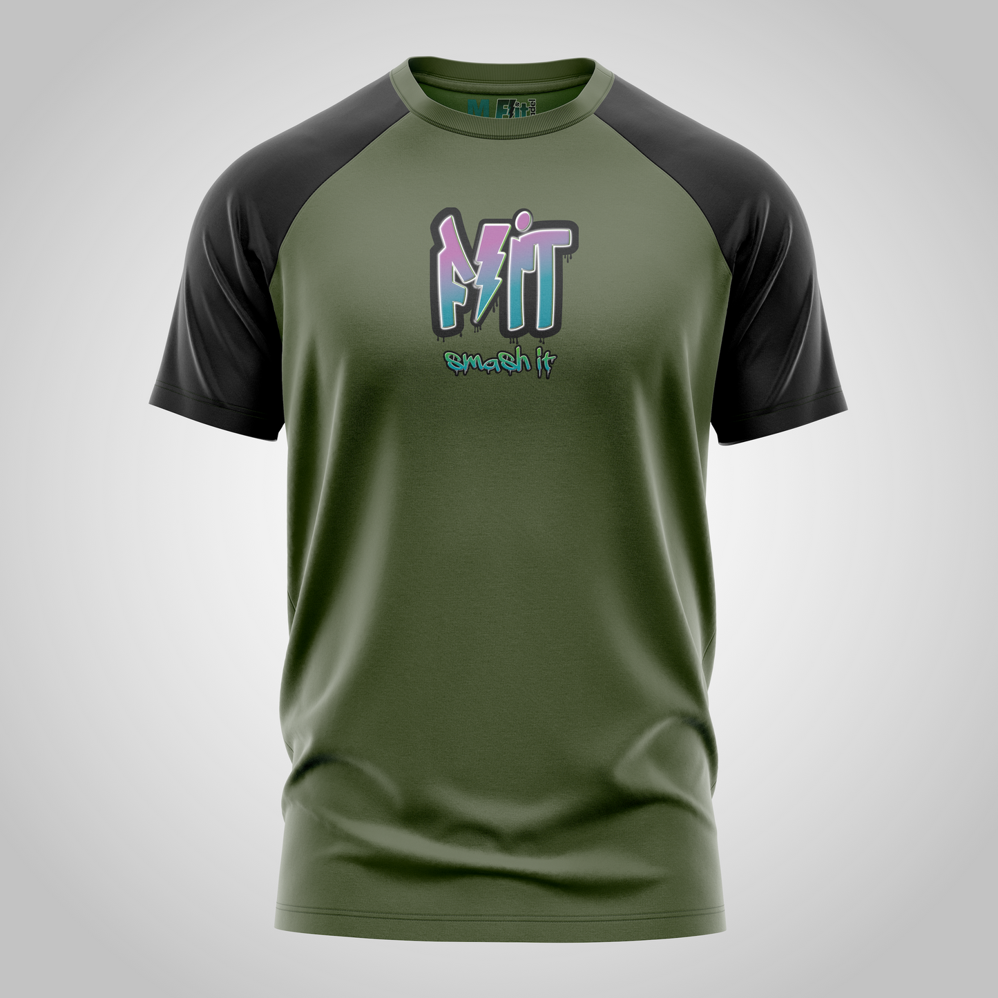 Mens two tone F-it Padel T-shirt| Active wear