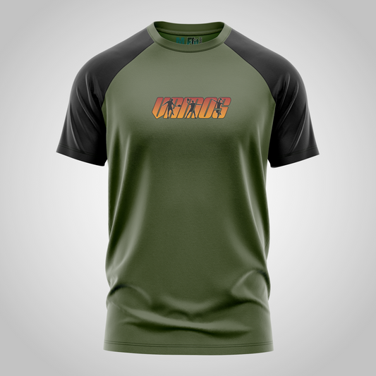 Mens two tone F-it Padel T-shirt| Active wear