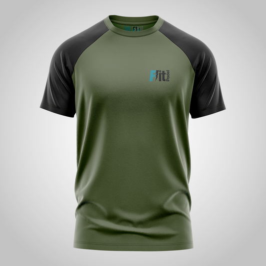 Mens two tone F-it Padel T-shirt| Active wear