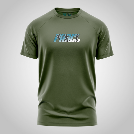 Mens two tone F-it Padel T-shirt| Active wear