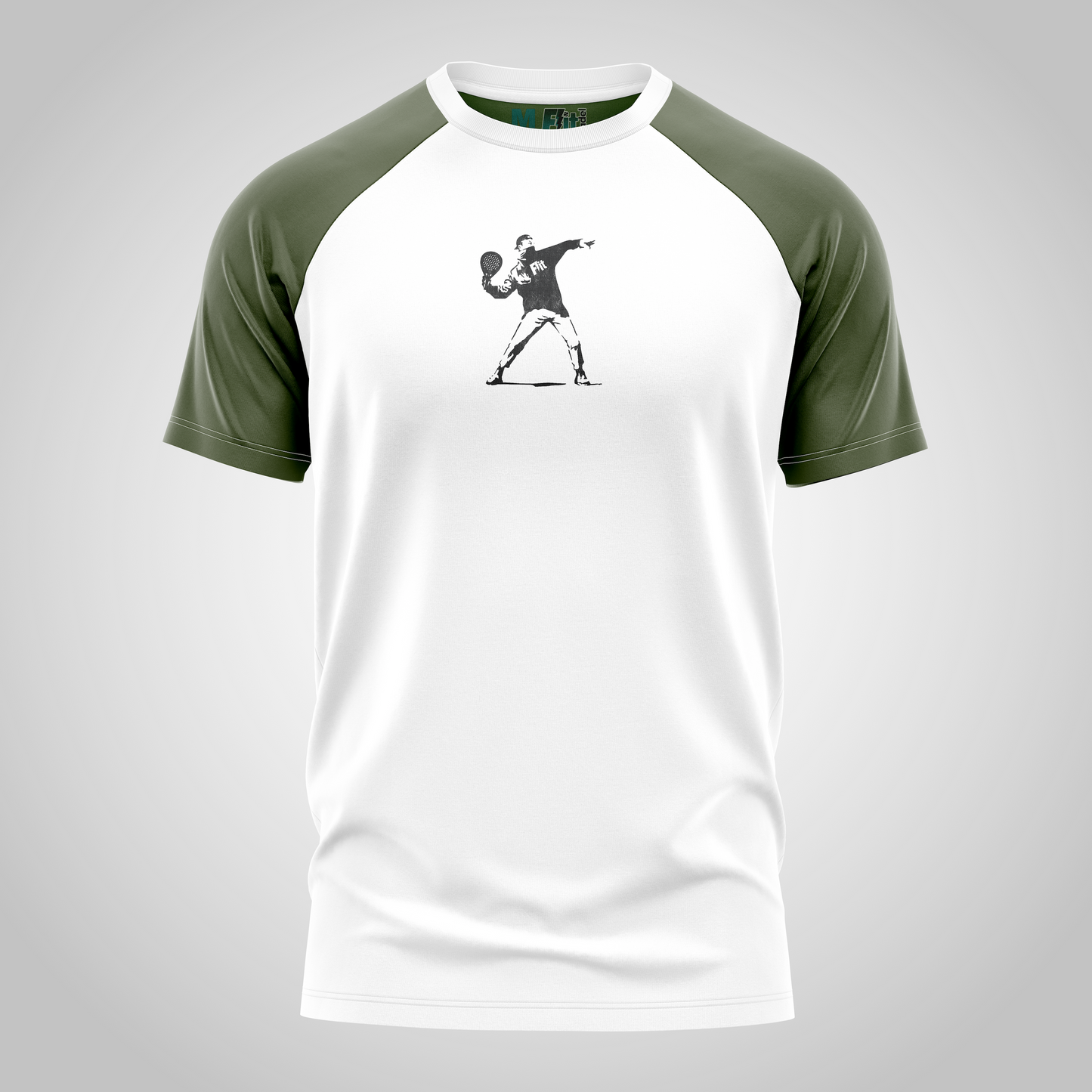 Mens two tone F-it Padel T-shirt| Active wear