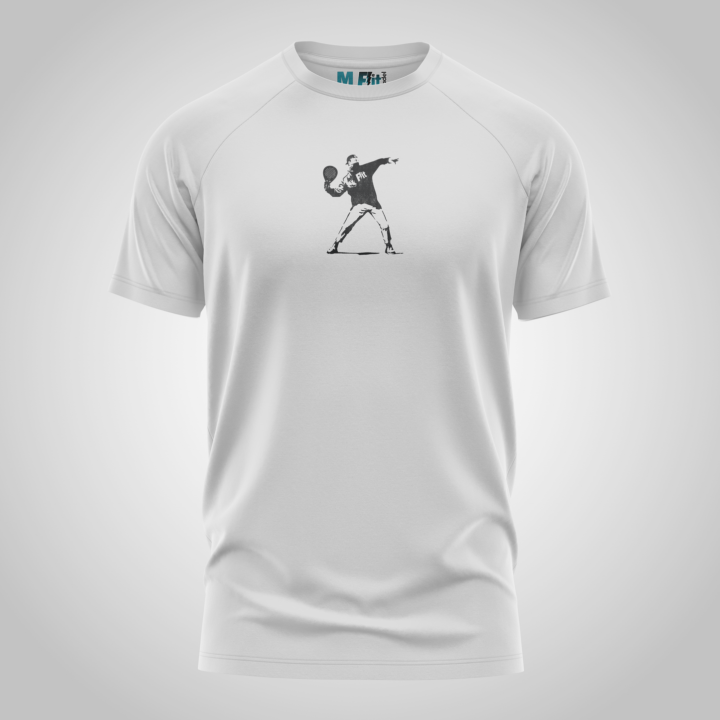 Mens two tone F-it Padel T-shirt| Active wear