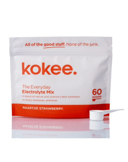 Kokee - The Everyday Electrolyte Mix | 60 Scoops - Naartjie Strawberry Flavour