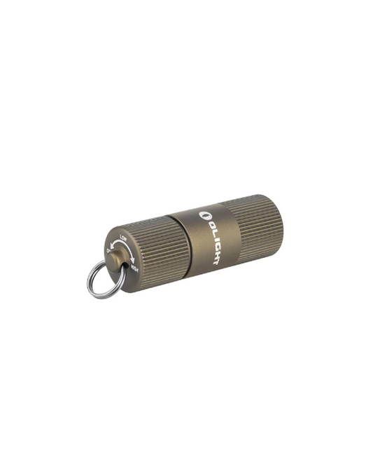 Olight I1R 2 EOS Desert Tan 150 Lumen 40m Throw Rechargeable Keychain Light