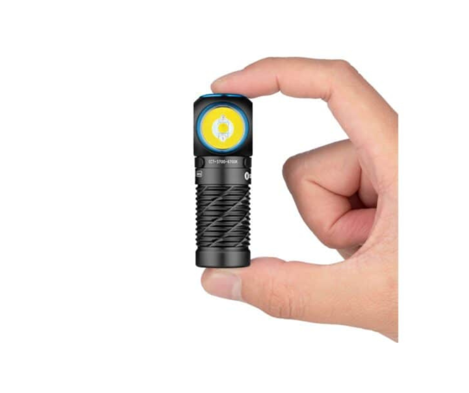 Olight Perun 3 Mini 1250 Lumen 155m Throw Rechargeable LED Headlamp with 16340 Battery