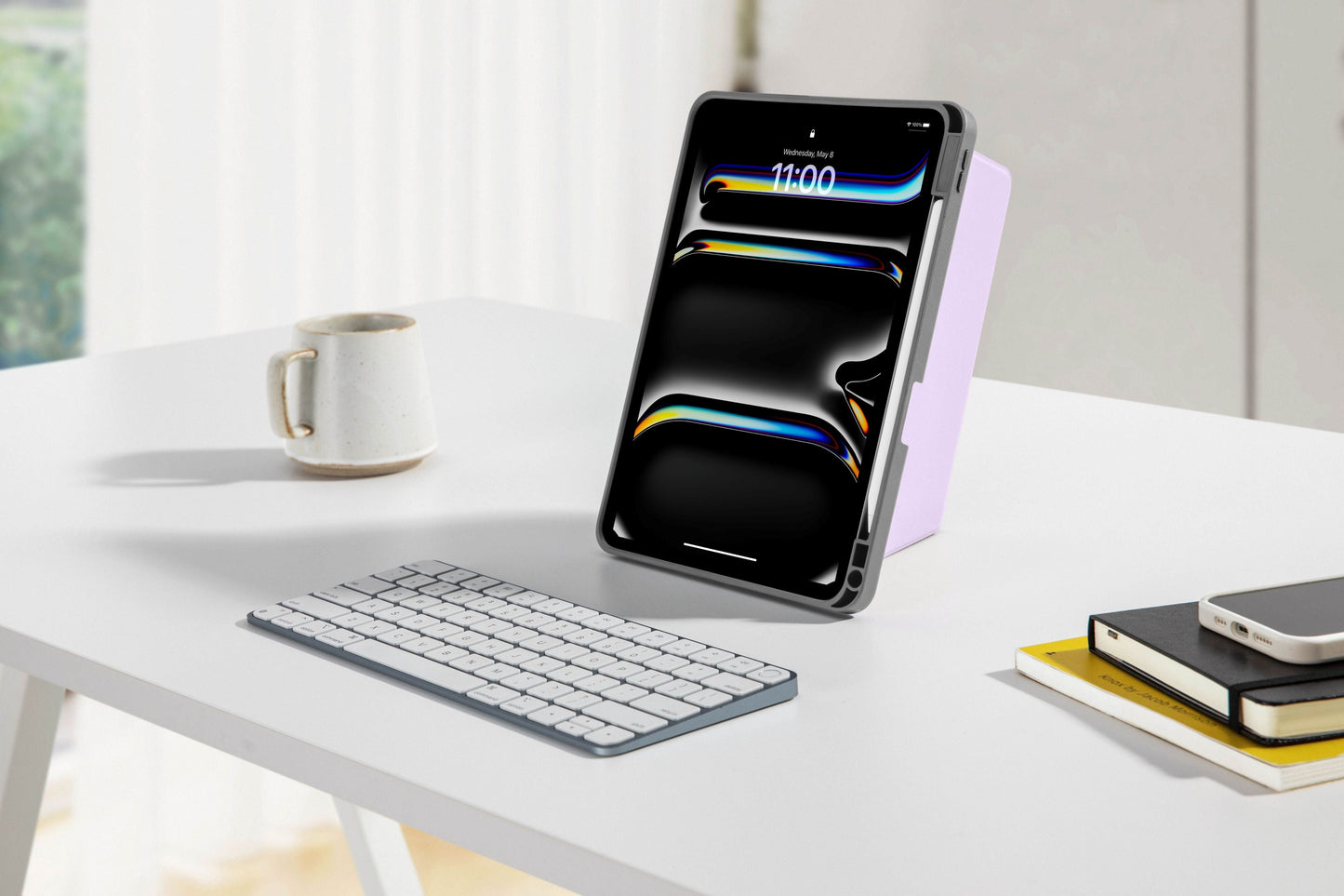 Inspire-B50 iPad Tri-Mode Case Ivory White - 11 inch