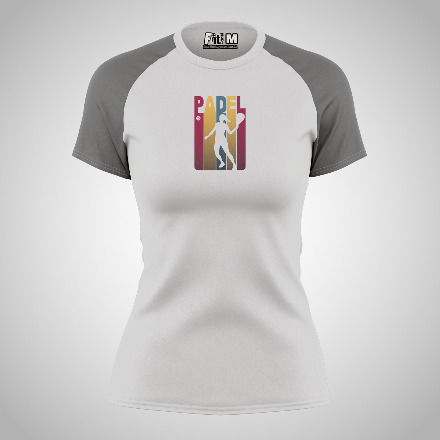 Womens two tone F-it Padel T-shirt| Active wear