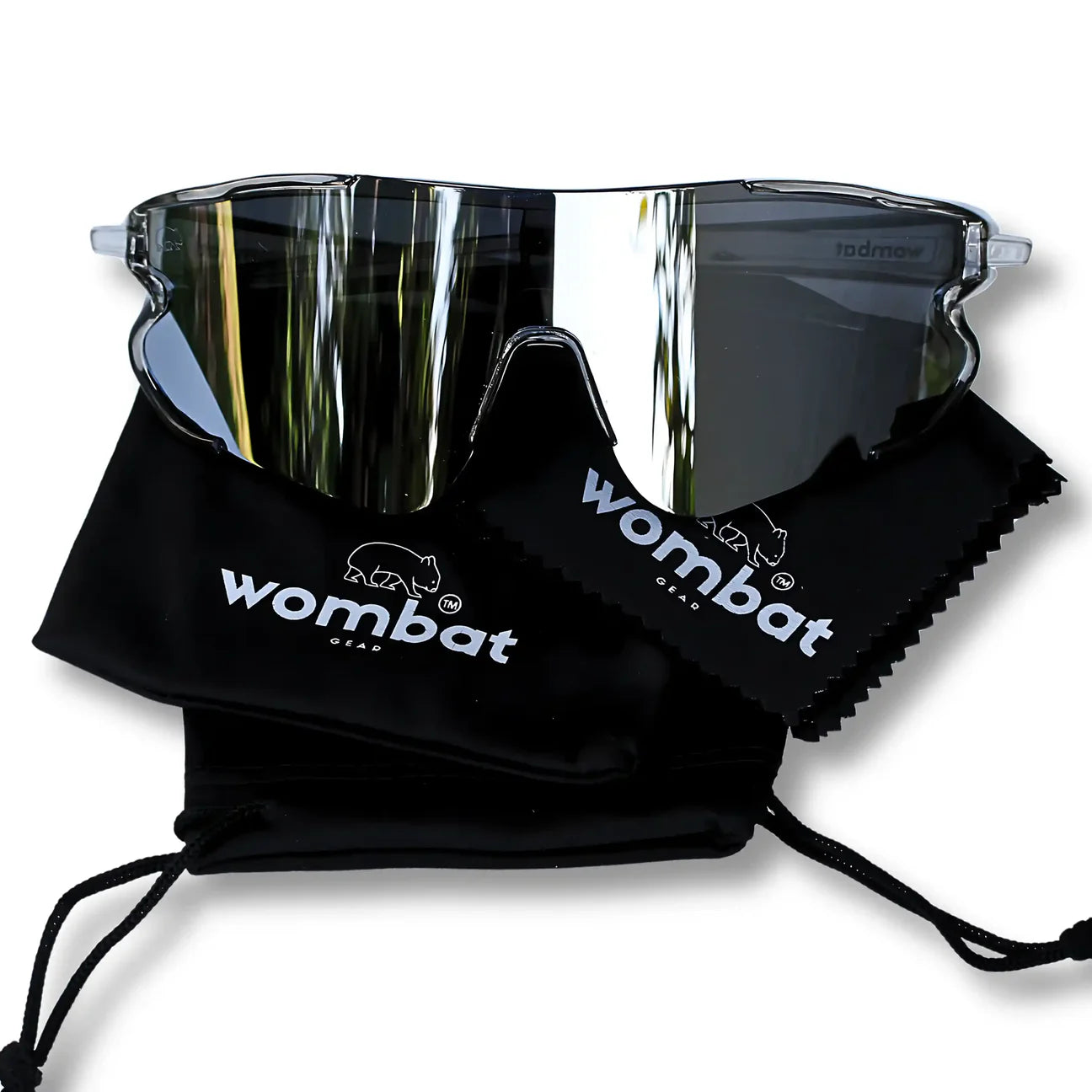 Wombat Glitch 2.0 Transparent Grey