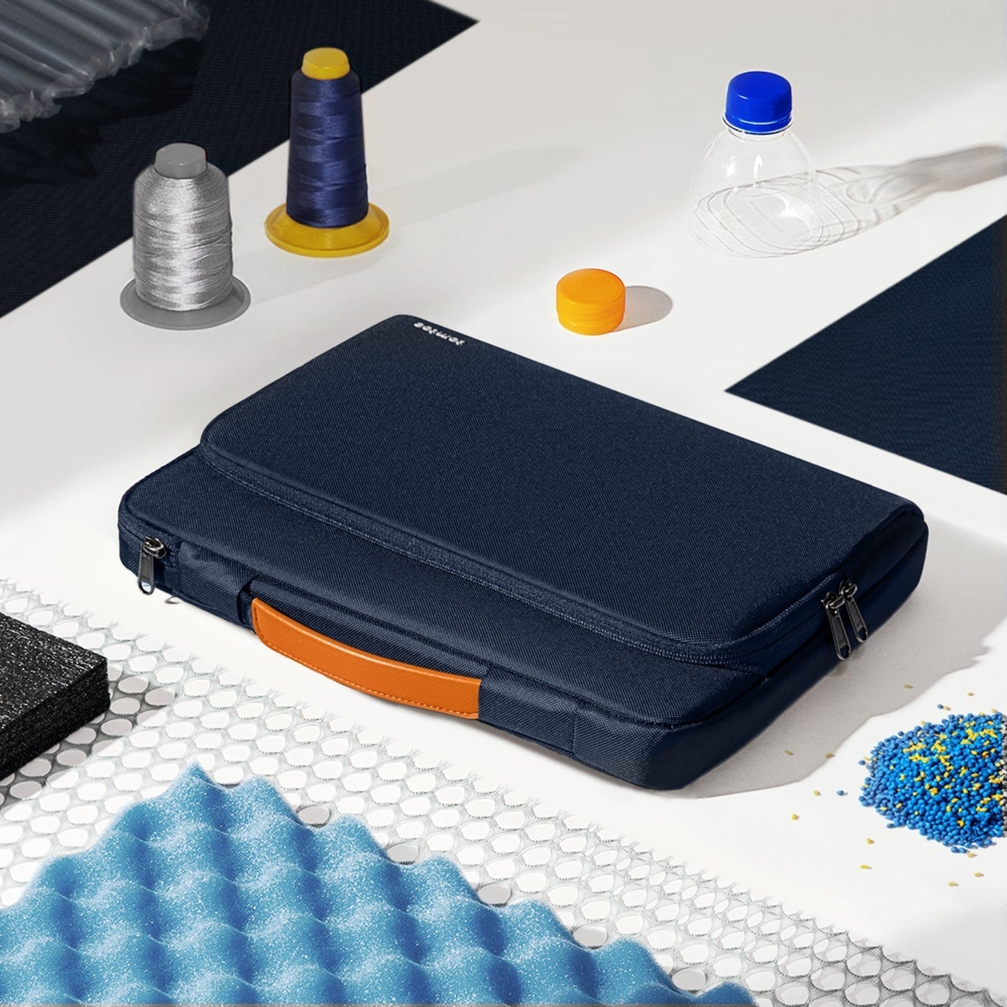 Defender-A14 Laptop Briefcase /Handbag 16-inch | Navy Blue