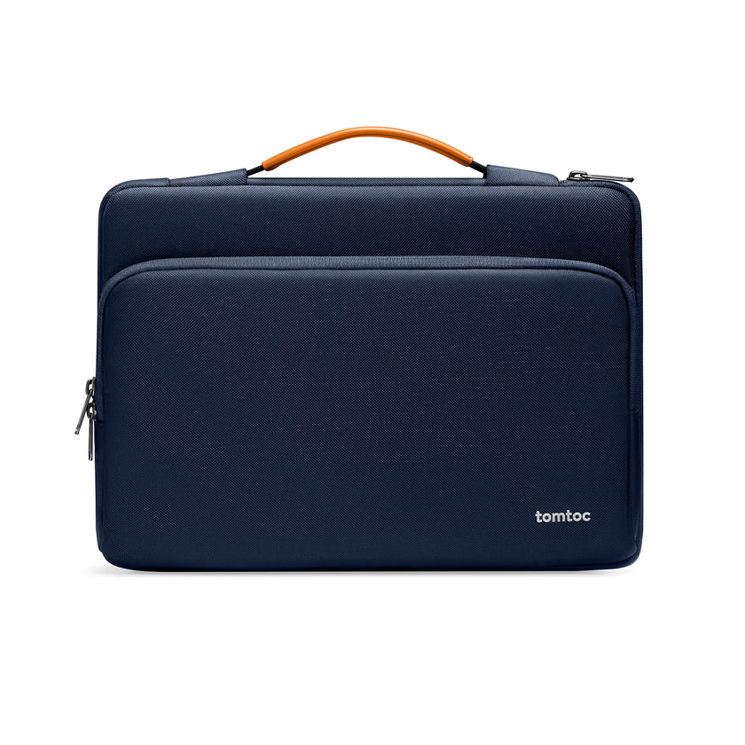Defender-A14 Laptop Briefcase/ handbag - Navy blue 14 inch