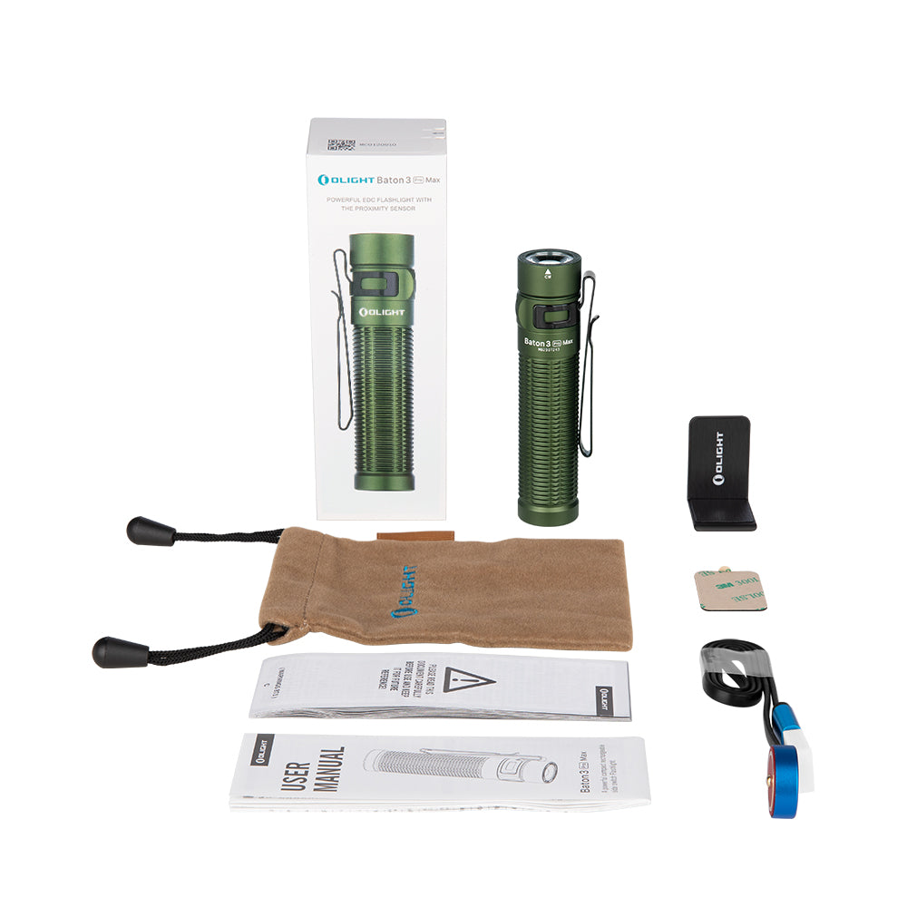 Olight Baton 3 Pro Max 2500 lm 145m Rech EDC Flashlight