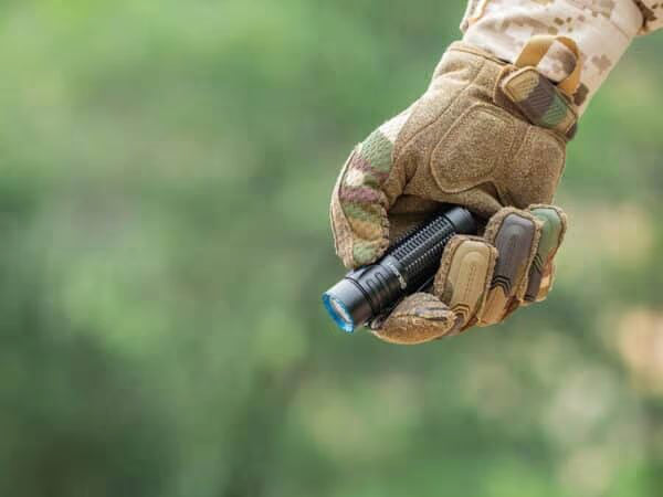 Olight Warrior Nano Rechargeable LED Flashlight 1200LM 135m