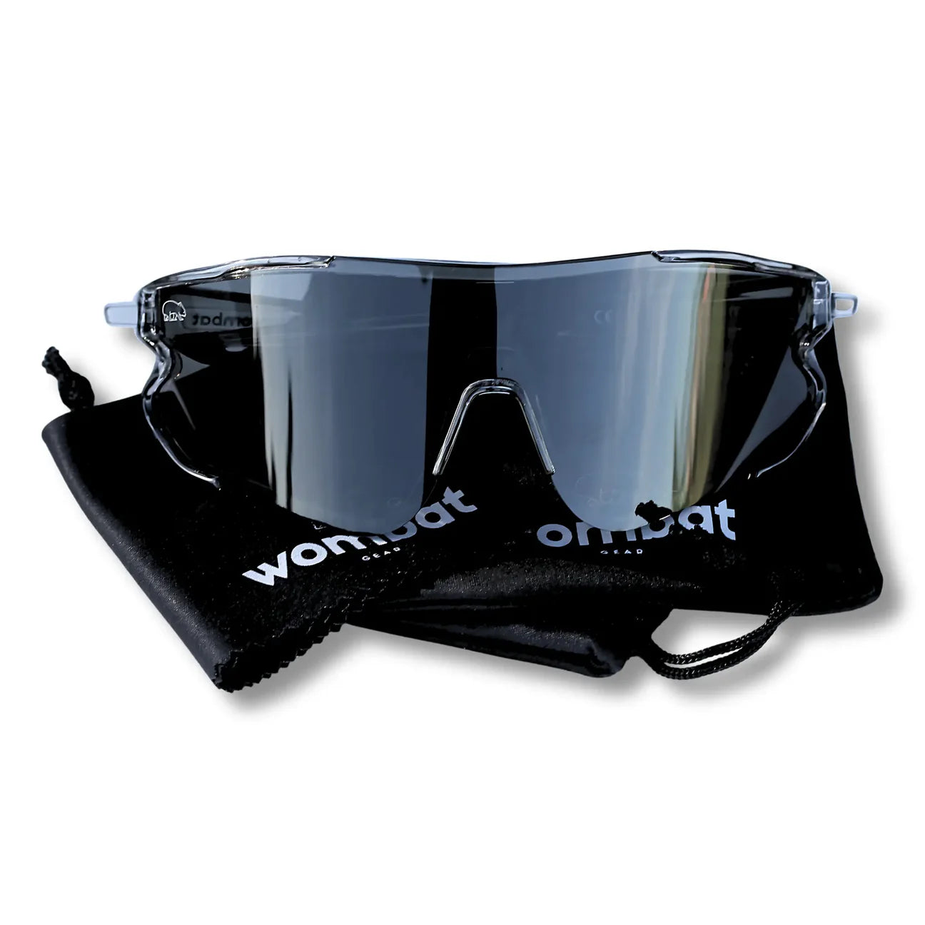 Wombat Glitch 2.0 Transparent Grey