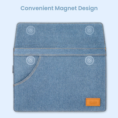 tomtoc Denim Lady Laptop Shoulder Bag 13-inch