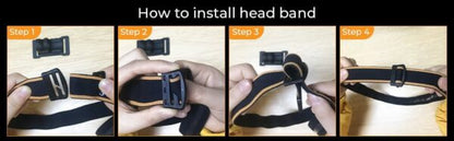 Sofirn HS10 1100 Lumen 129m Throw Rechargeable Headlamp with 18650 Battery
