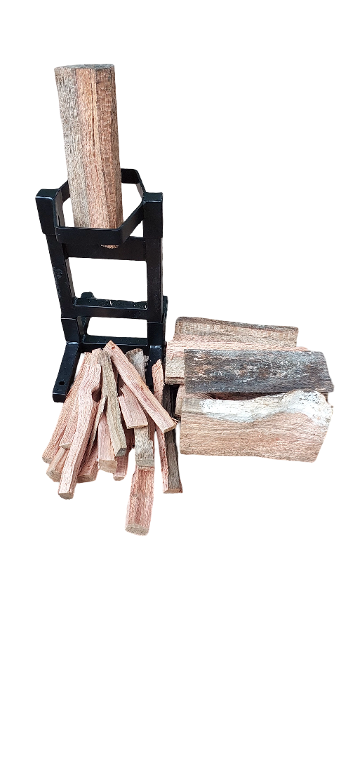 Wood Splitter & 4 Ground Pegs + Carry Bag
