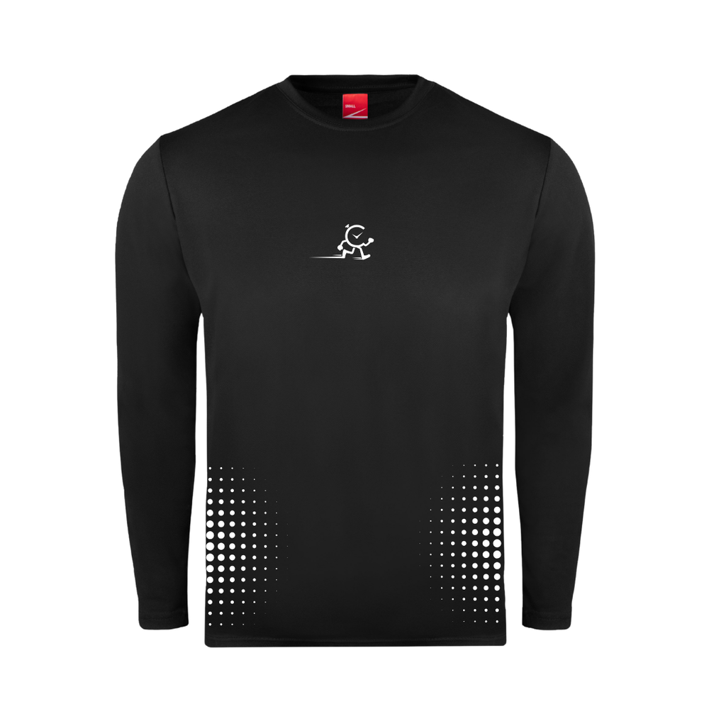 The Late Run Club Unisex Long Sleeve Active Tee