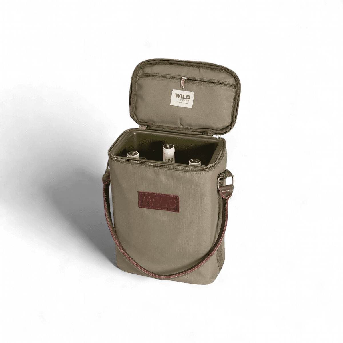 Wild Coolers 3-bottle soft shell wine cooler