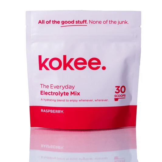 Kokee The Everyday Electrolyte Mix | 30 Scoops - Raspberry Flavour