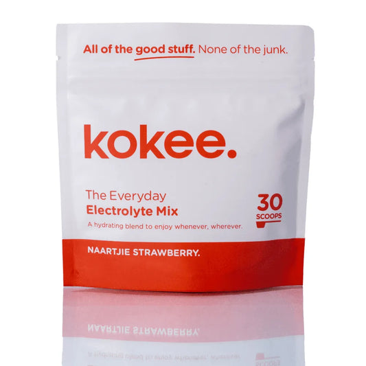 Kokee The Everyday Electrolyte Mix | 30 Scoops - Naartjie Strawberry Flavour
