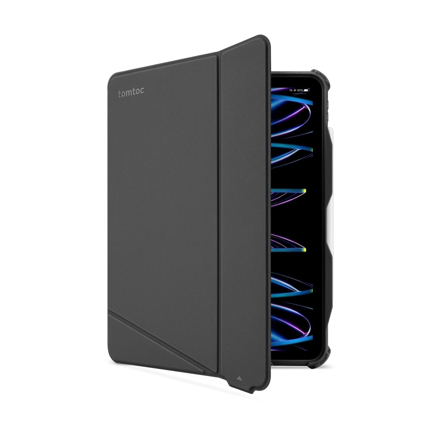 Inspire-B57 Detachable Ultra Case Diamond Black for 12.9-inch iPad Pro 2022 Gen