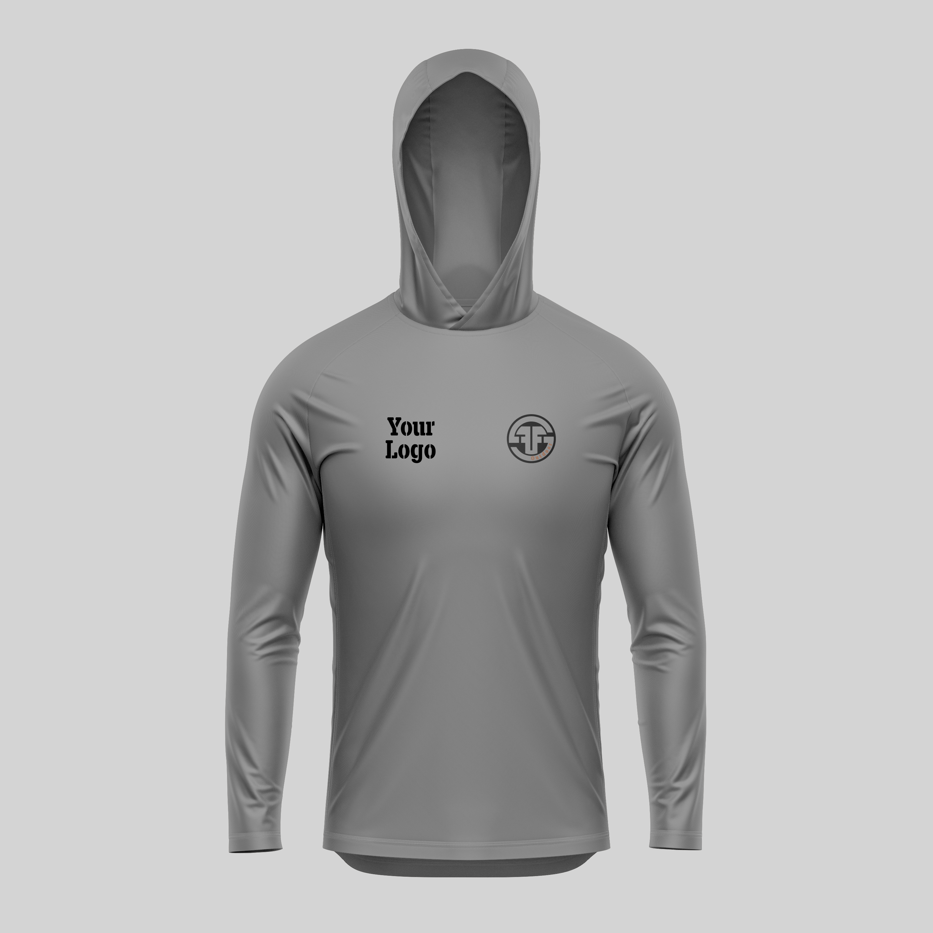 Men's Pro Sun Hoodie - Custom Logo