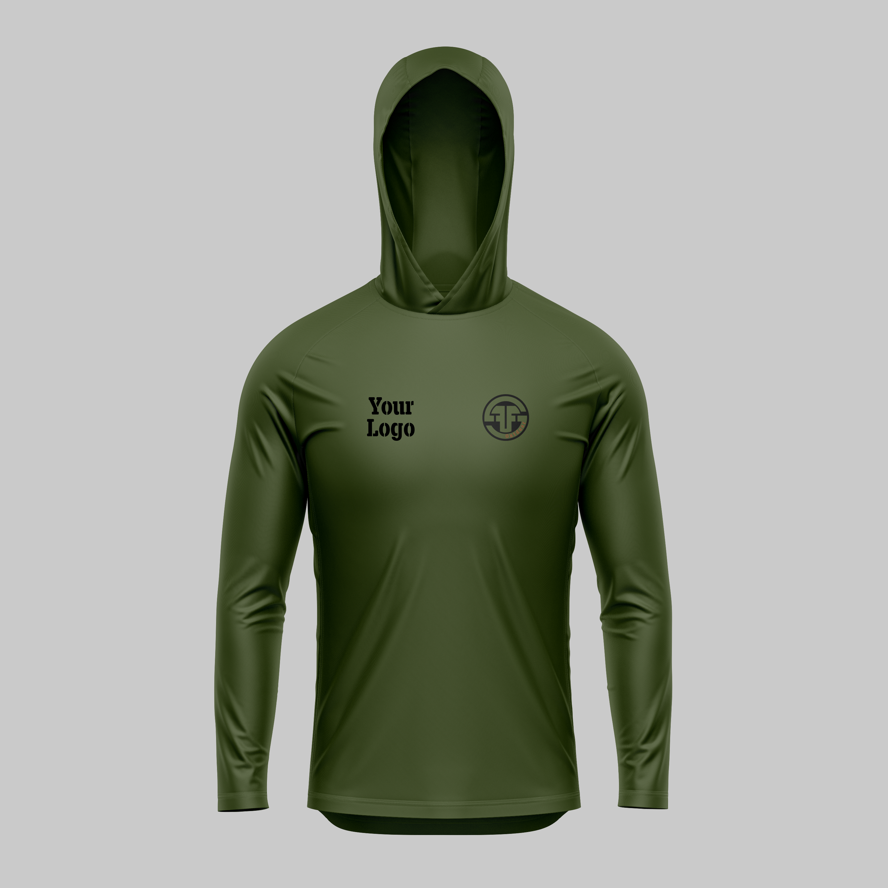 Men's Pro Sun Hoodie - Custom Logo