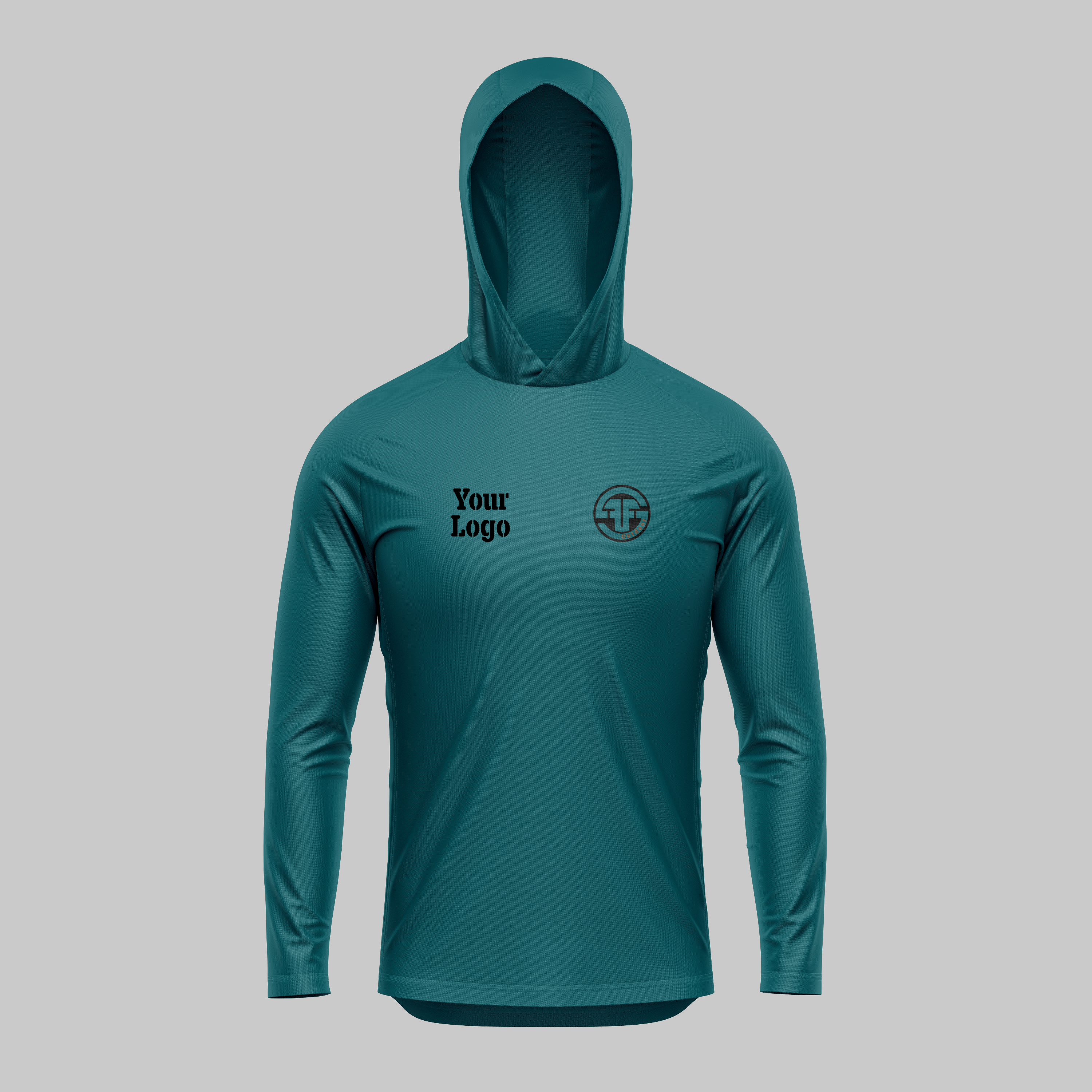 Men's Pro Sun Hoodie - Custom Logo