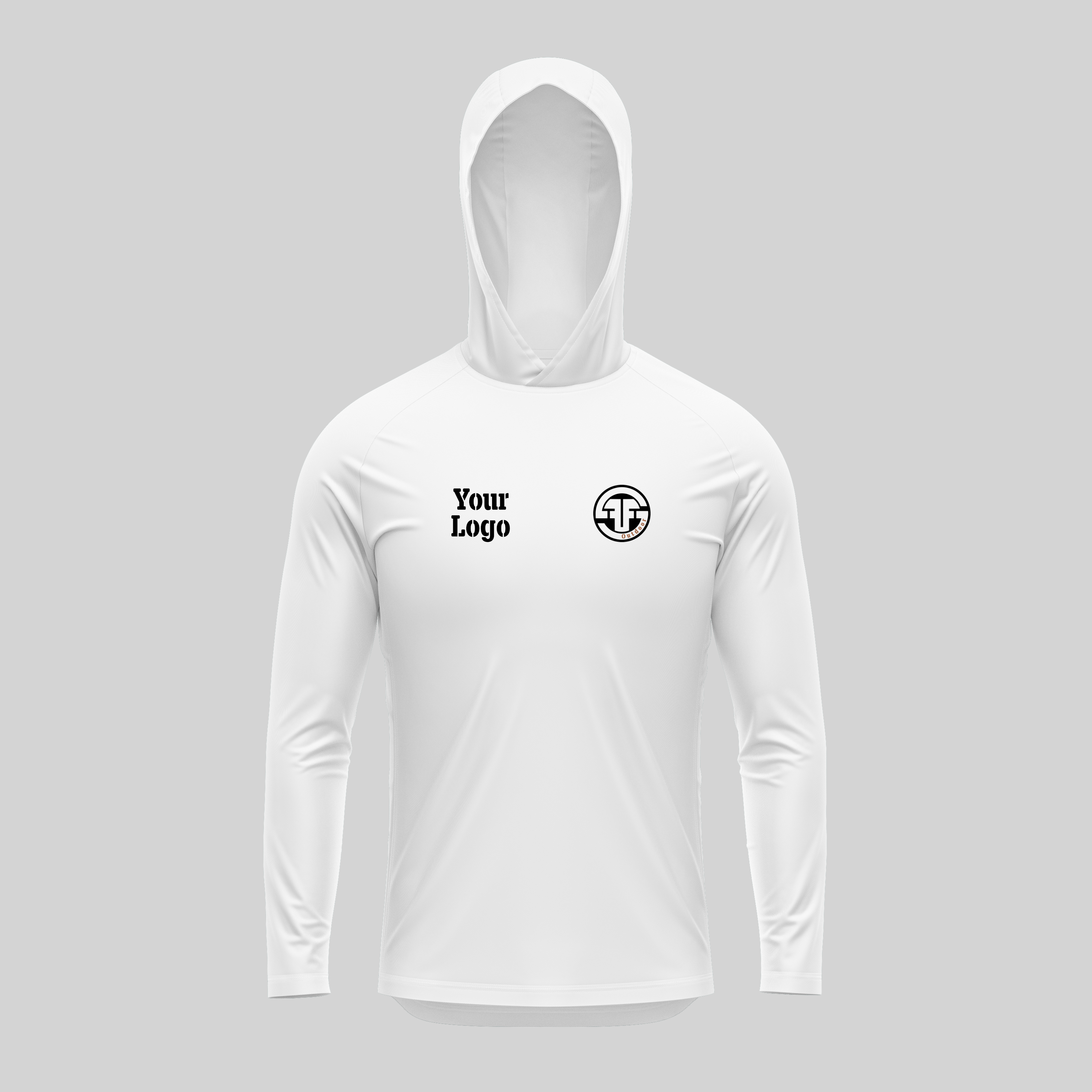 Men's Pro Sun Hoodie - Custom Logo
