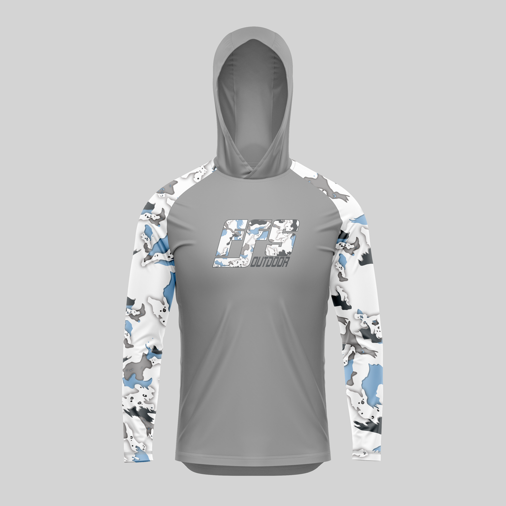 Men's Pro Sun Hoodie - Flats Camo