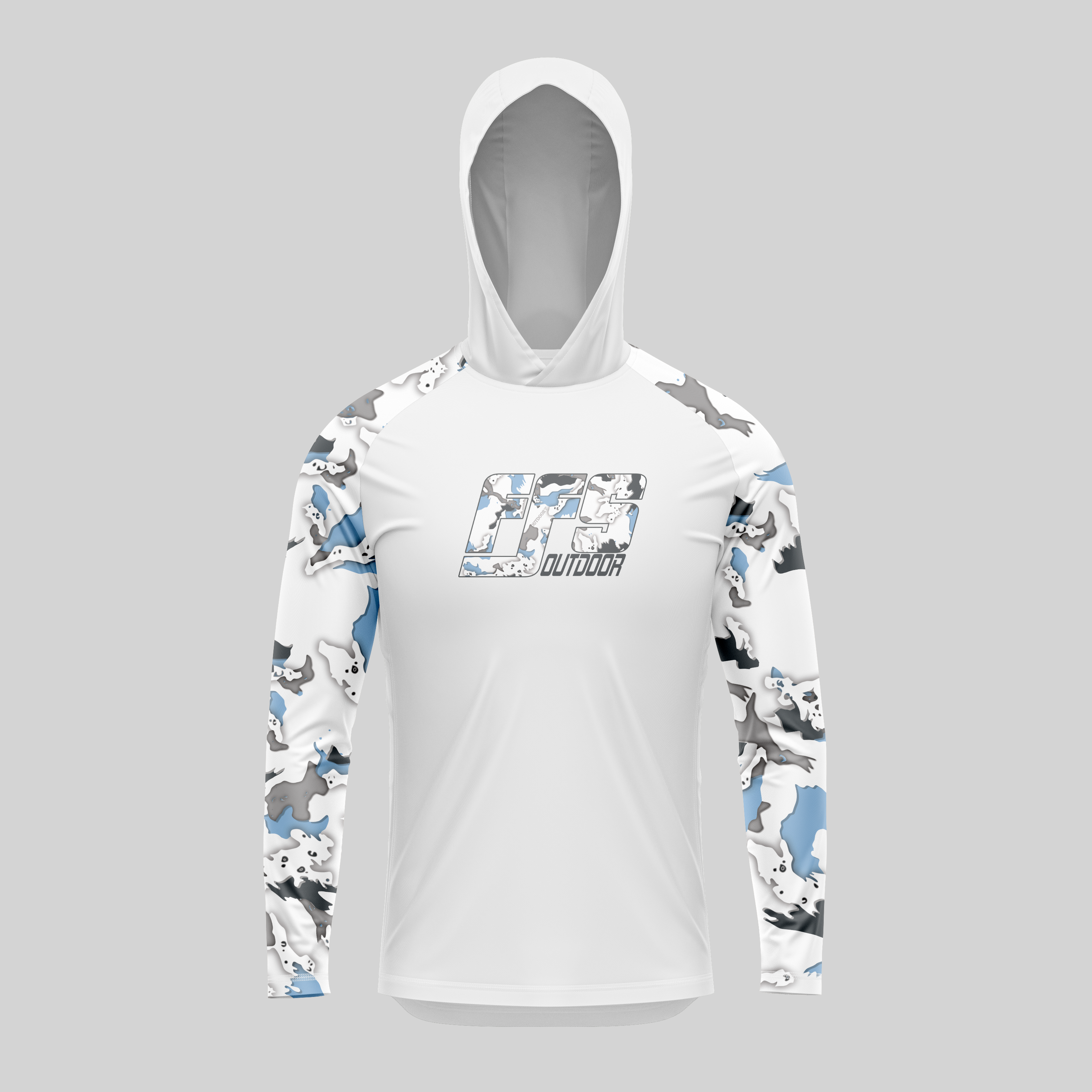 Men's Pro Sun Hoodie - Flats Camo