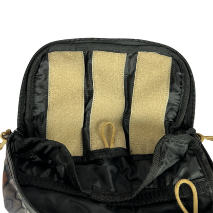 Firearm concealment gear bag and fishing chest pack