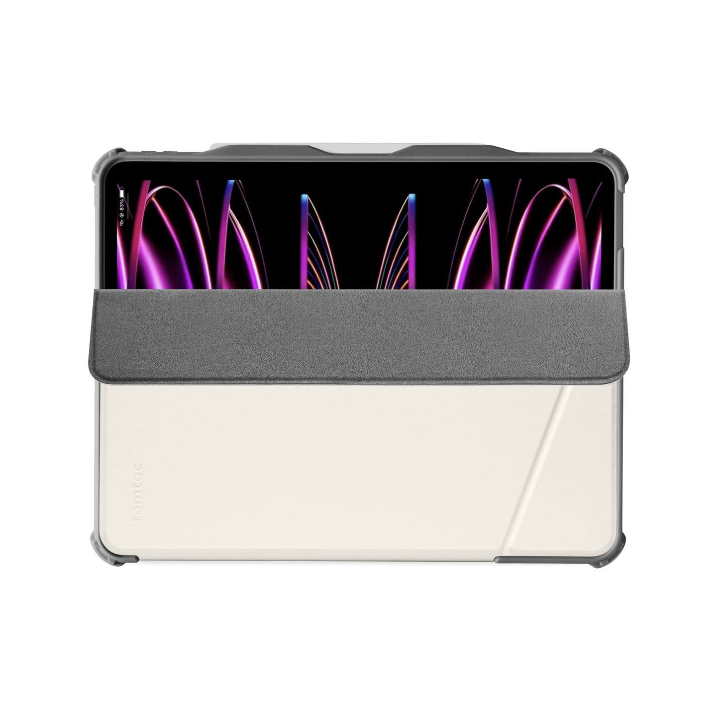 Inspire-B53 iPad 4-mode Hybrid Case Ivory White 11-inch [up to 5th Gen Air / 4th Gen Pro]
