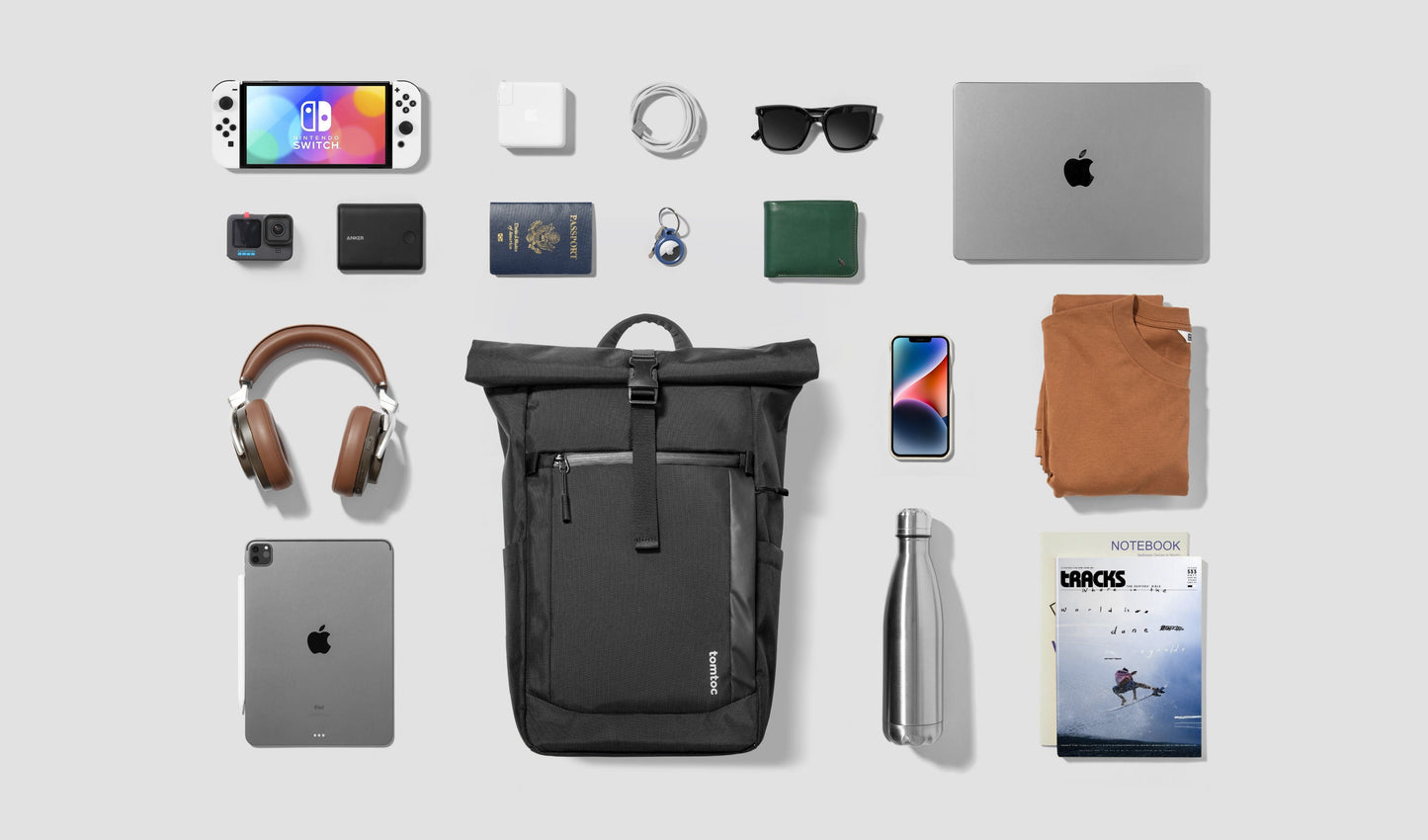 Navigator-T61 Rolltop Backpack for a 17.3-inch (25L - 30L)