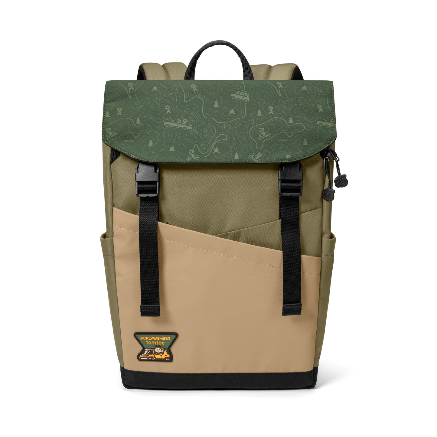 Slash-T64 Flip Laptop Backpack 15.6 Inch/18L Green